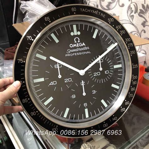 omega replica wall clocks|omega seamaster wall clock.